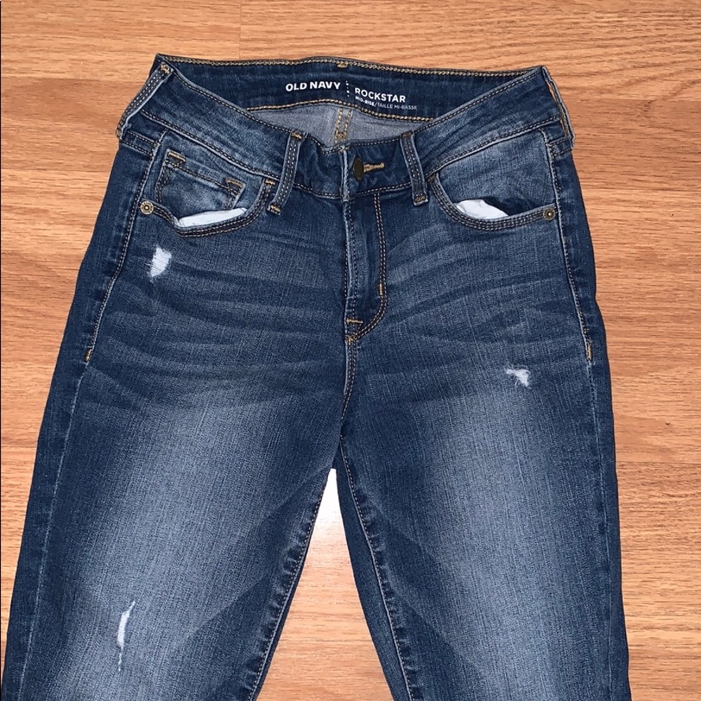 Old Navy Rockstar Mid-rise Skinny Jean